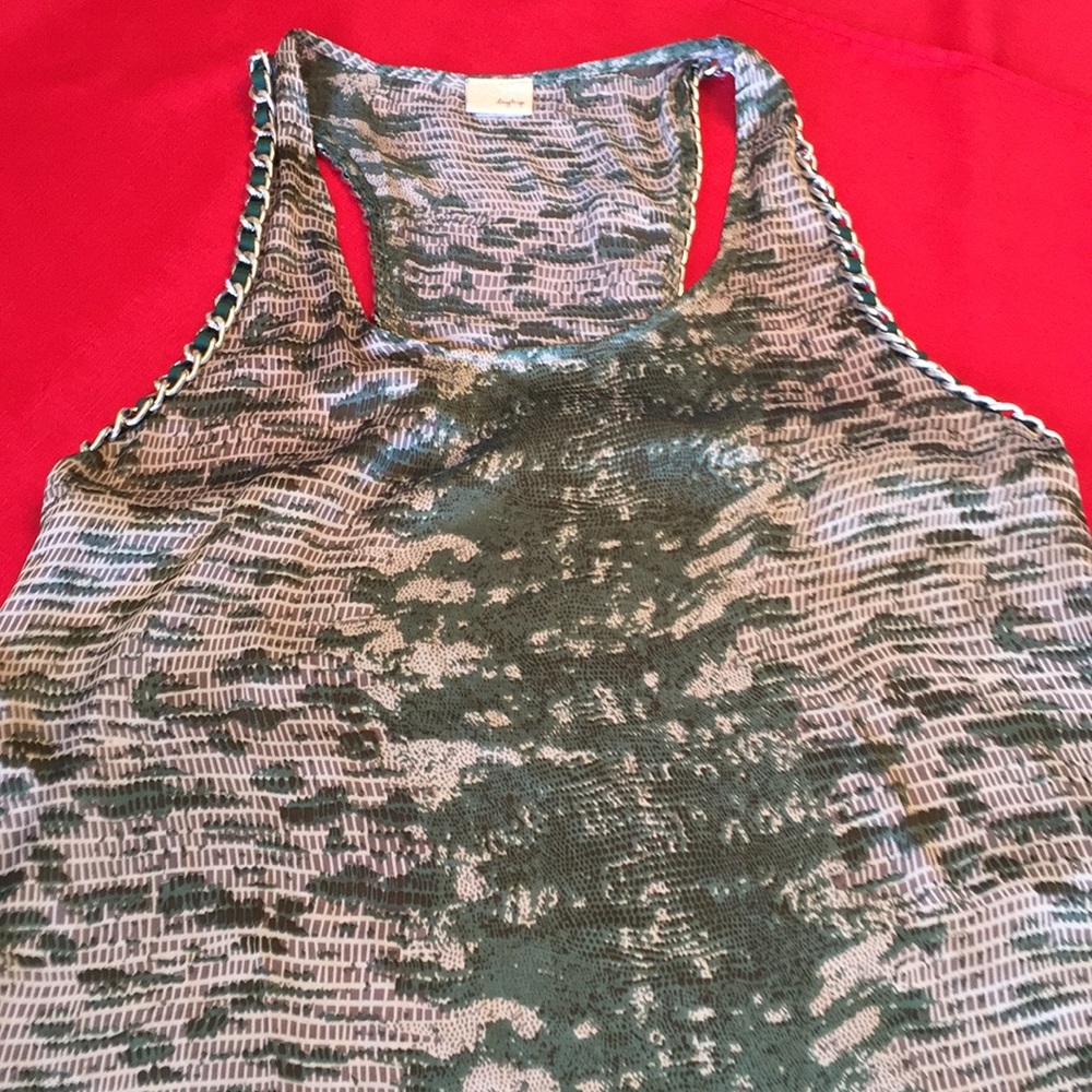 Daytrip medium silk dress tank